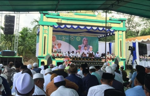 Ribuan Alumni RU 1 Malang Semarakkan Haul ke-37 KH Yahya Syabrowi