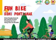 Siap Gelar Fun Bike Semarak HUT ke-86 KONI dan Harjad ke-253 Pontianak, KONI Kota Pontianak Ajak Masyarakat Berolahraga