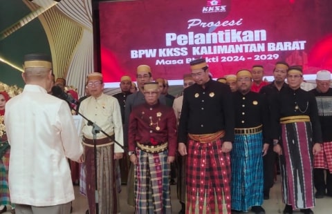 Kepengurusan BPW KKSS Kalbar Periode 2024-2029 Resmi Dilantik