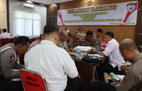 Tingkatkan Akuntabilitas, Polres Kubu Raya Laksanakan Audit Kinerja Tahap II