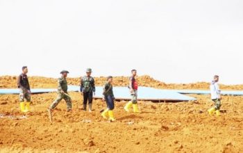 Skadron Udara 1 Lanud Supadio Gelar Latihan Boombing dan Penembakan di AWR Gunung Tamang