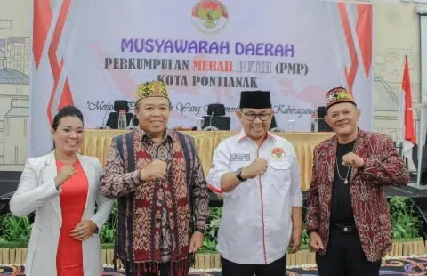 Firdaus Zar'in Terpilih Secara Aklamasi Sebagai Ketua PMP Kota Pontianak