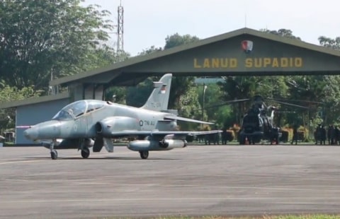 Skadron Udara I Lanud Supadio Sukses Gelar Latihan Air to Ground Weapon Delivery di AWR Gunung Tamang