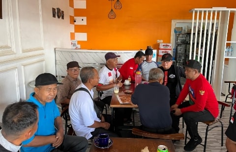 Ngopi Bareng Jadi Cara Cabup Sujiwo Serap Aspirasi Warga