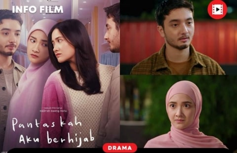 Sinopsis Pantaskah Aku Berhijab, Link Nonton Dimana? Drama Romansa Religi. Foto/Istimewa. 