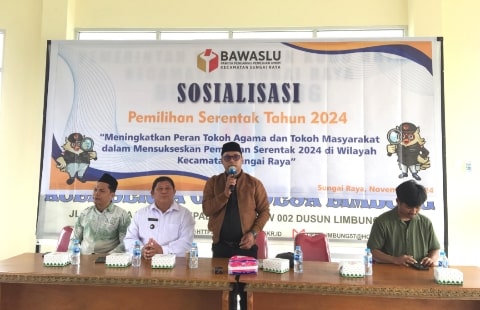 Panwascam Sungai Raya Libatkan Tokoh Agama dan Masyarakat Awasi Pilkada 2024