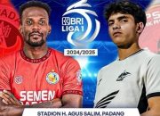 Live Streaming Gratis Indosiar Semen Padang vs PSM Makassar, Ini Link Nonton Liga 1 Kualitas Bagus