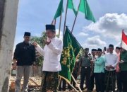 Penancapan Pondasi Pertama untuk Pembangunan Sekretariat PWNU Kalbar