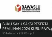 Link Download Buku Saku Saksi Pilkada Serentak 2024