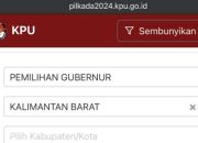 Cara Pantau Hasil Hitung Cepat Pilgub Kalbar 2024 via Link KPU