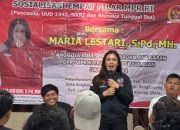 Sosialisasi Empat Pilar, Maria Lestari Sebut UMKM Wujudkan Indonesia Maju dan Mandiri