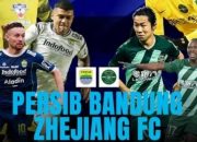 LINK LIVE STREAMING GRATIS Persib Bandung vs Zhejiang FC, Nonton Piala AFC Jam 19:00 WIB