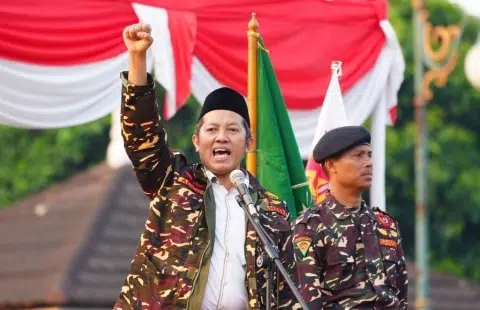 Ketua Umum GP Ansor, Addin Jauharudin. Foto/Istimewa. 