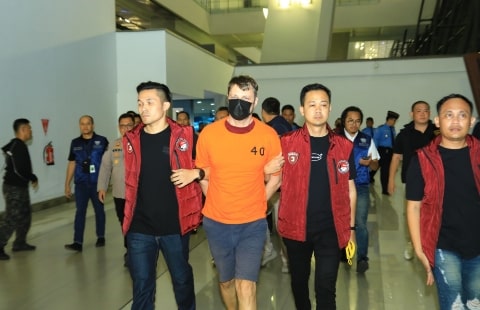 Bandar Narkoba DPO Red Notice Ditangkap di Bangkok Thailand