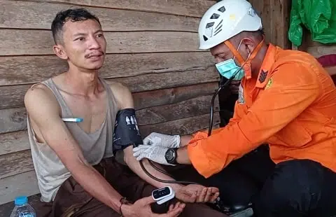 Warga Banjarmasin Yang Hilang di Mungguk Jering Berhasil Ditemukan Selamat. Foto/Istimewa. 