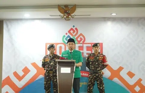 Sekretaris Jenderal (Sekjend) Pimpinan Pusat (PP) GP Ansor, H Ahmad Rifqi Mubarok