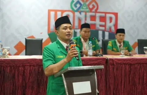 Rajuini Terpilih Kembali Jadi Ketua GP Ansor Kalbar 2024-2028. Foto/Istimewa. 