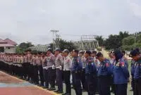 Sebanyak 520 Personel Gabungan Amankan Malam Tahun Baru di Kubu Raya. Foto/Istimewa. 