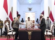 Presiden Prabowo Saksikan Penandatanganan MoU Pengembangan Proyek Hunian 1 Juta Unit