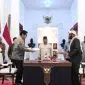 Presiden Prabowo Saksikan Penandatanganan MoU Pengembangan Proyek Hunian 1 Juta Unit. Foto/Istimewa. 