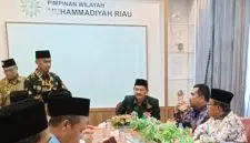 PWNU Riau Silaturrahim ke Muhammadiyah Bahas Sinergitas Keilmuan dan Kemitraan. Foto/Istimewa. 