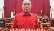 Herculanus Heriadi, Ketua DPRD Kabupaten Landak periode 2024-2029. Foto/Istimewa. 