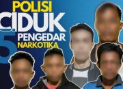 5 Pengedar Narkoba di Kubu Raya Ditangkap Polisi