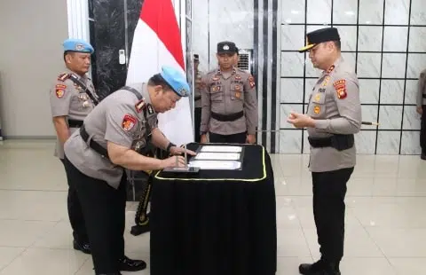 Kapolda Kalbar Tekankan Pejabat Baru Untuk Segera Adaptif. Foto/Istimewa. 