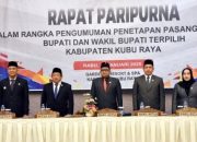 Pj Bupati Kubu Raya Hadiri Rapat Paripurna Penetapan Pasangan Calon Bupati dan Wakil Bupati