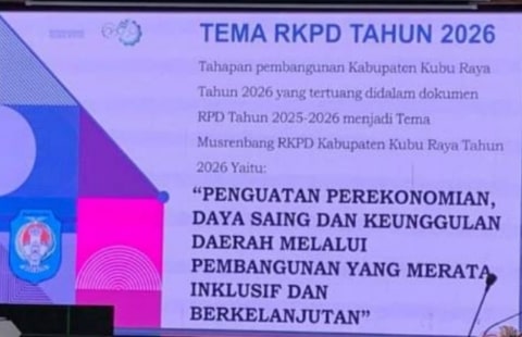 Pj Bupati Kubu Raya Pimpin Rapat Penyusunan RKPD Tahun 2026