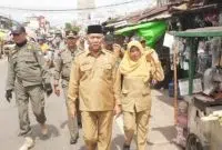 Pemerintah Kabupaten Kubu Raya Merelokasi 24 Pedagang di Pasar Melati. Foto/Istimewa. 