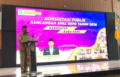 Pj Bupati Kubu Raya: Konsultasi Publik Wadah Menjaring Aspirasi RKPD 2026