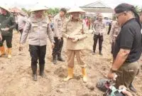 Pemkab Kubu Raya Dukung Program Penanaman Jagung Serentak 1 Juta Hektare se-Indonesia oleh Polr. Foto/Istimewa.