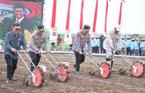 Polda Kalbar dan Pemkab Bengkayang Bangun Pabrik Jagung