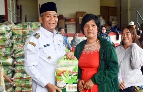 Jelang Imlek Tahun 2025, Pemkab Kubu Raya Gelar Operasi Pasar. Foto/Istimewa. 