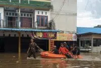 NU Bengkayang Galang Dana Untuk Ribuan Warga Terdampak Banjir. Foto/Istimewa. 