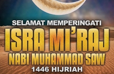 Selamat Memperingati Isra Miraj 2025: Ini 10 Link Download Twibbon Gratis