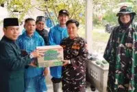 PC Ansor Kabupaten Sambas Salurkan Bantuan Untuk Korban Banjir. Foto/Istimewa. 