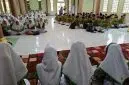 MTs Al-Madani Pontianak Sukses Gelar Peringatan Isra’ Mi’raj di Masjid Muhtadin Untan. Foto/Istimewa. 