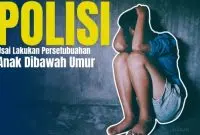 Pelaku Persetubuhan Anak Dibawah Umur di Pantai Kubu Raya Ditangkap Polisi. Foto/Istimewa. 