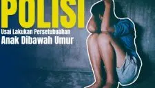 Pelaku Persetubuhan Anak Dibawah Umur di Pantai Kubu Raya Ditangkap Polisi. Foto/Istimewa. 