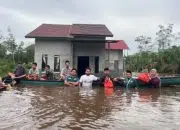 Gerak Cepat, LAZISNU PWNU Kalbar Salurkan Bantuan Korban Banjir