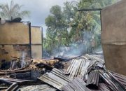 Akibat Korslering Listrik, Rumah Warga di Kubu Raya Ludes Terbakar