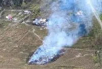 Akibat Perselingkuhan, Komplotan KKB Serang Warga dan Bakar Bangunan. Foto/Istimewa. 