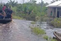 Pemkab Kubu Raya Tetapkan Status Tanggap Darurat Batingsor Akibat Banjir. Foto/Istimewa. 