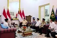 Presiden Prabowo Terima Kunjungan PBNU di Istana Merdeka Bahasa Kemajuan Bangsa. Foto/Istimewa. 