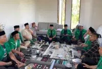 Menjaga Ukhwah Islamiyah, GP Ansor Mempawah Silaturahmi Antar Banom NU. Foto/Istimewa. 