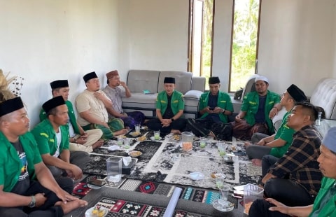 Menjaga Ukhwah Islamiyah, GP Ansor Mempawah Silaturahmi Antar Banom NU