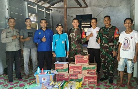 Sinergi Polri TNI dan Relawan: Salurkan Bantuan untuk Warga Terdampak Banjir