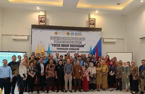 Evaluasi Kurikulum Melalui FGD: Langkah Strategis FEB UPB Pontianak Tingkatkan Kualitas pendidikan. Foto/Istimewa. 